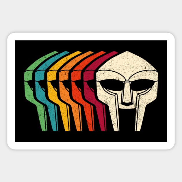 Retro Doom Sticker by Zachterrelldraws